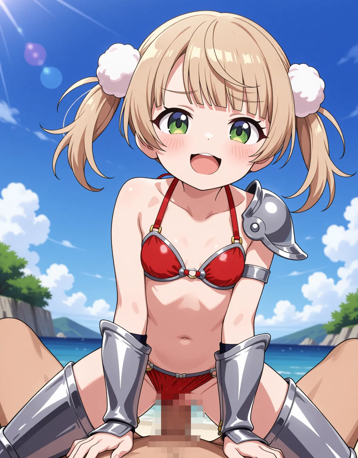 しぐれういが小柄な状態でビキニアーマー！？軽装装備で犯されちゃうこと間違いなし！ - PAGE 020