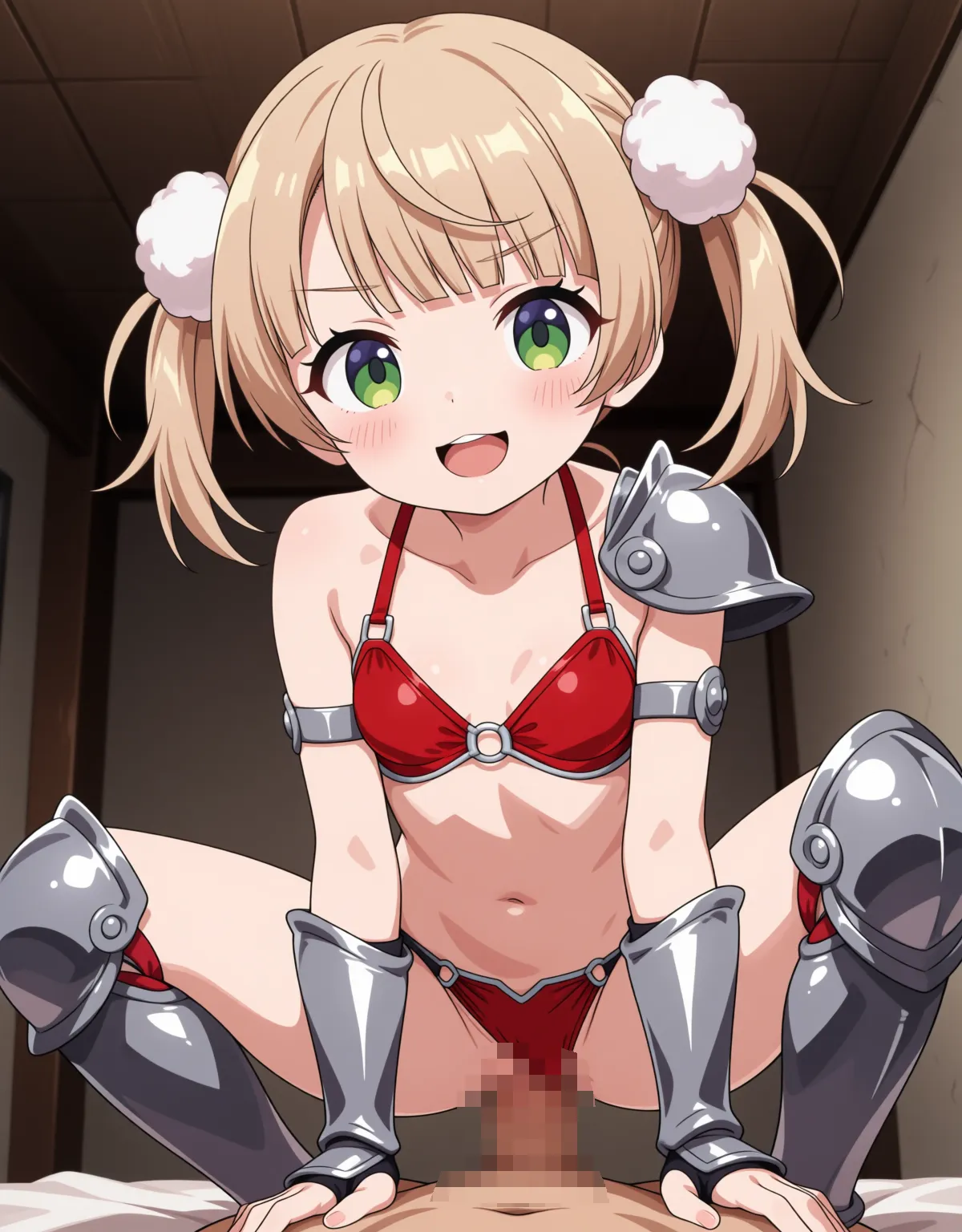 しぐれういが小柄な状態でビキニアーマー！？軽装装備で犯されちゃうこと間違いなし！ - PAGE 024
