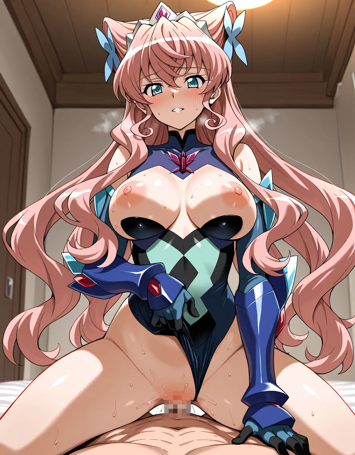 コスチューム姿のマリナとそのまま着衣セックス！露出部の多いコスに暴発不可避！ - PAGE 012