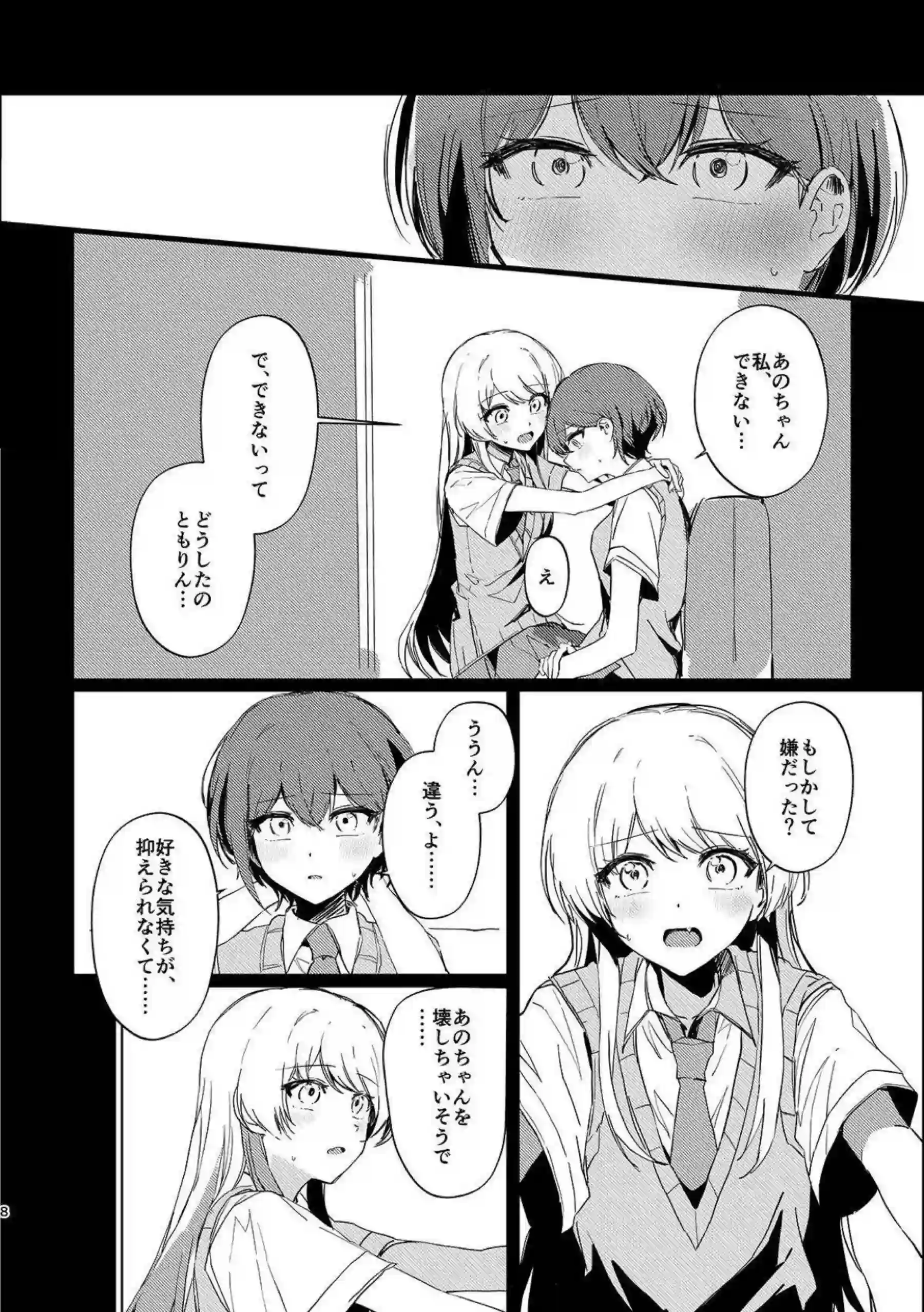 高松燈が千早愛音に重い愛を注ぎ込む！ 恋人になった二人で初めての快楽を分かち合う！ - PAGE 007