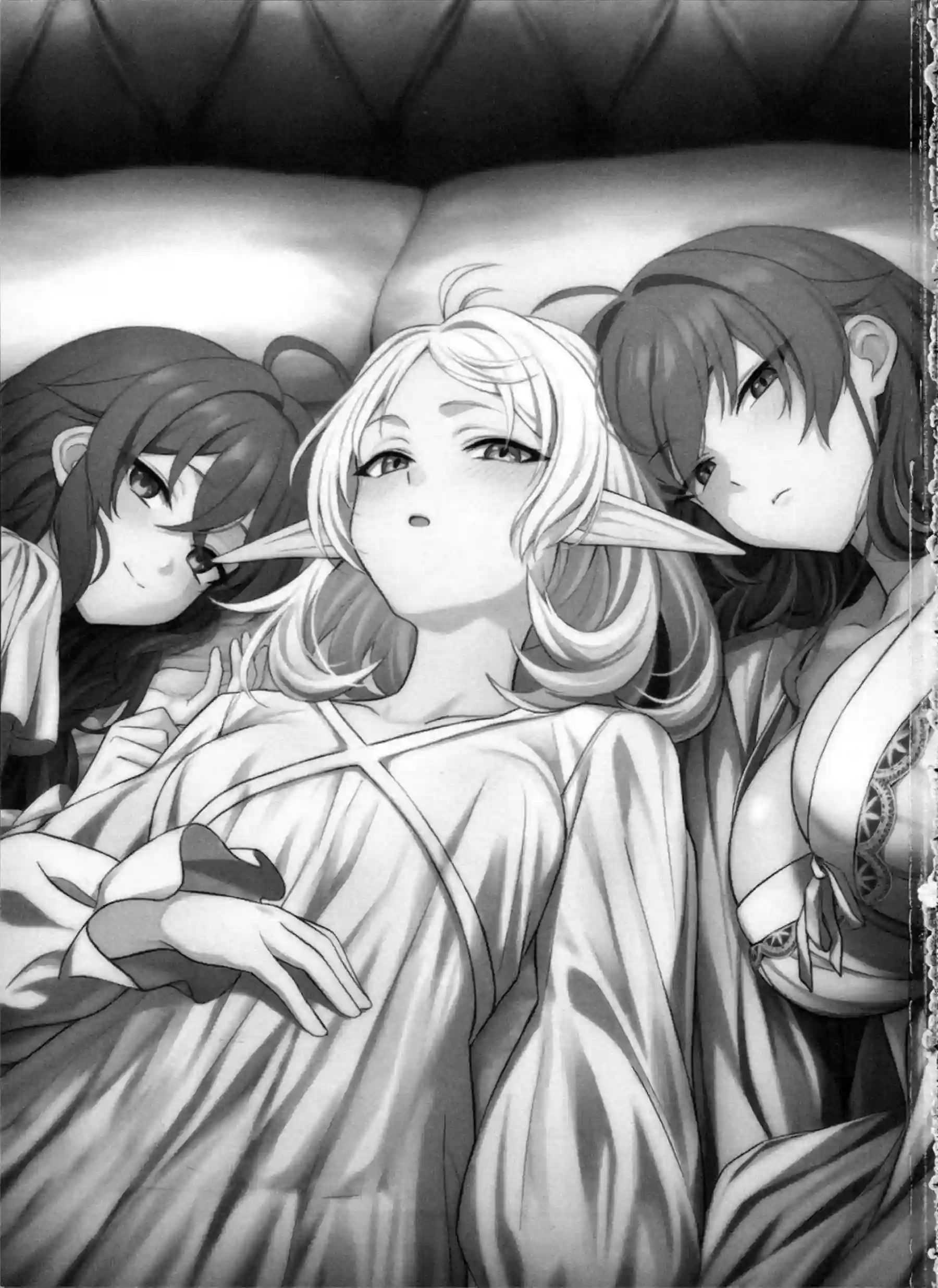 シルフィエットがロキシーやエリスと共に色情に染まる！ 複数の体が絡み合い甘い声を響かせて果てる！ - PAGE 002