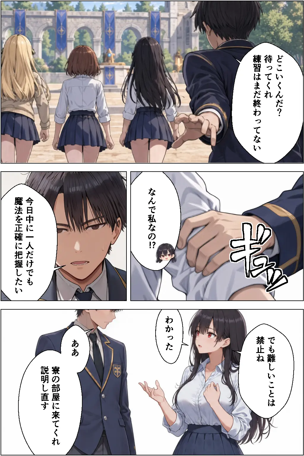 1軍ギャル三人組にデカチン見せたら生ハメセックスすることになっちゃった話[おなぷり] - PAGE 010