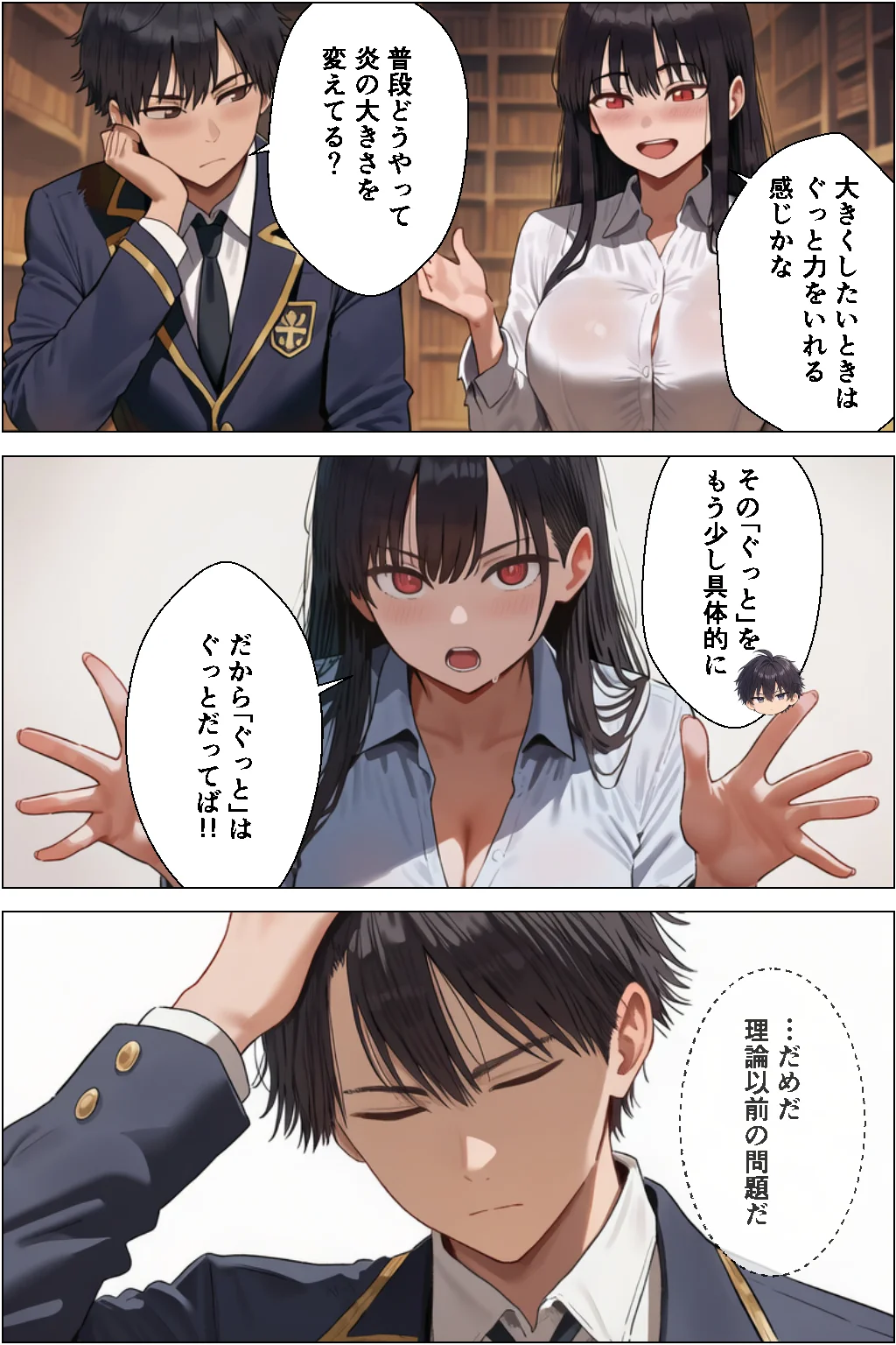 1軍ギャル三人組にデカチン見せたら生ハメセックスすることになっちゃった話[おなぷり] - PAGE 011