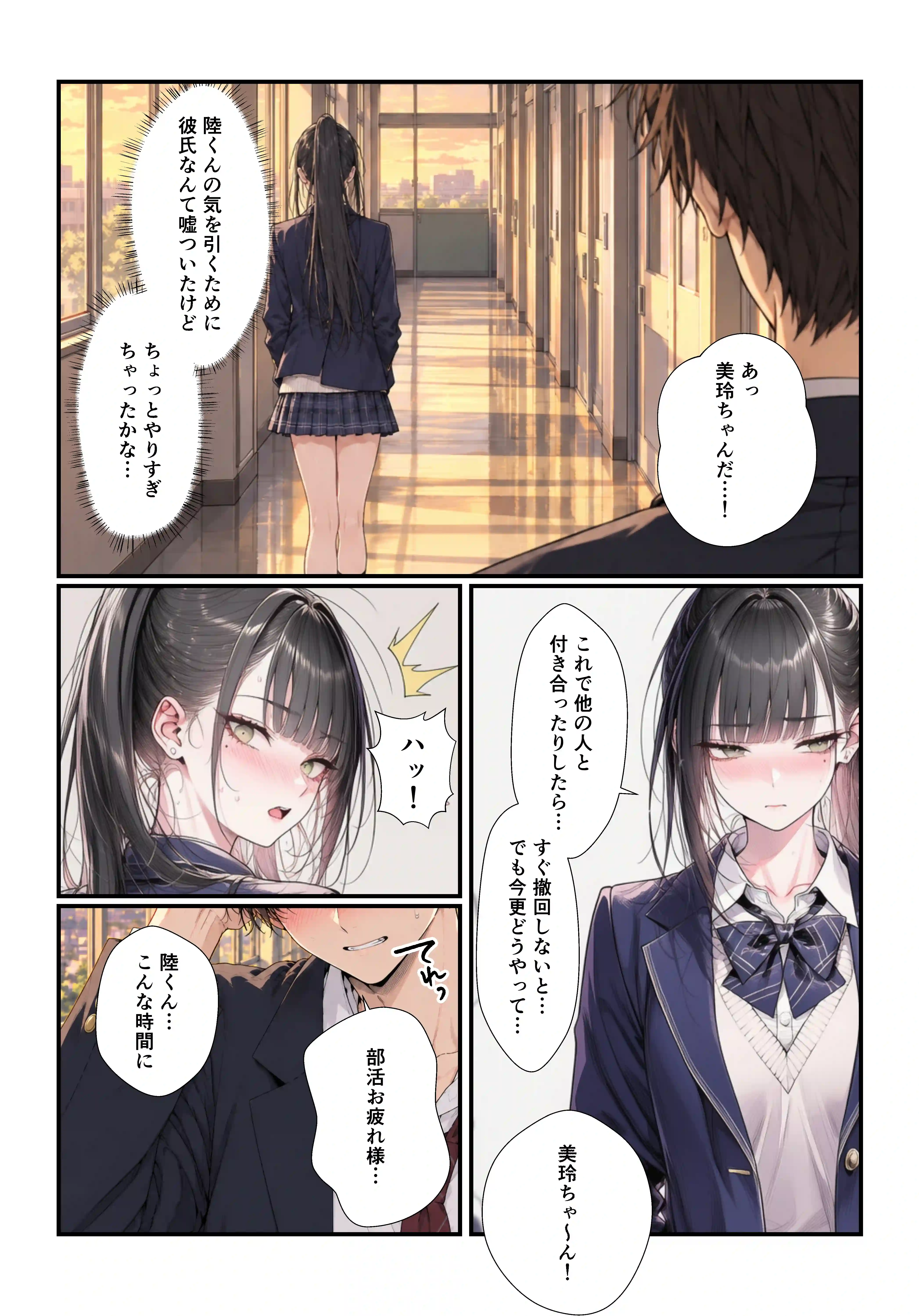 学園の一軍ギャルが実は俺で処女を捨てたがってた件[すぐするよ] - PAGE 005