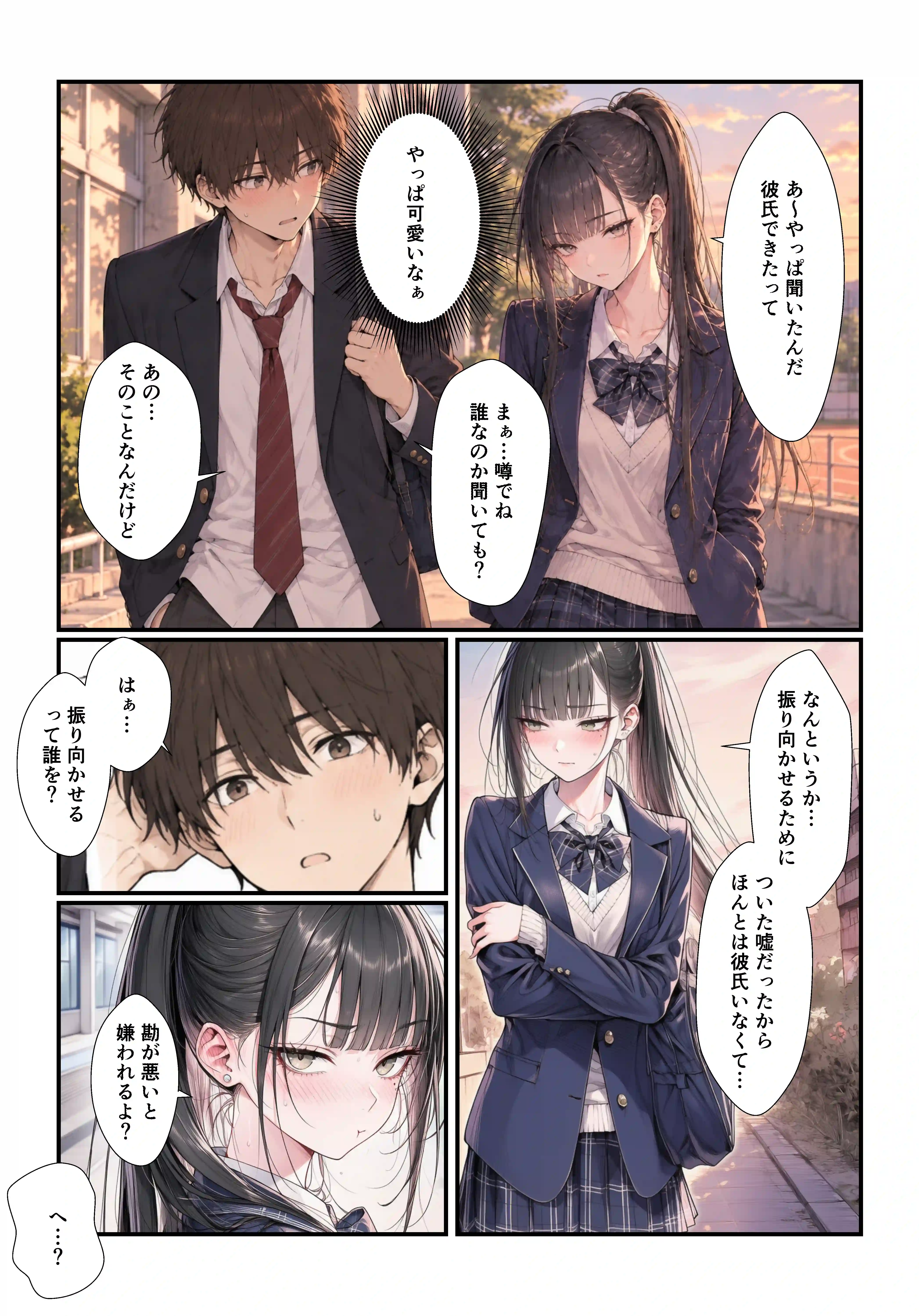 学園の一軍ギャルが実は俺で処女を捨てたがってた件[すぐするよ] - PAGE 006