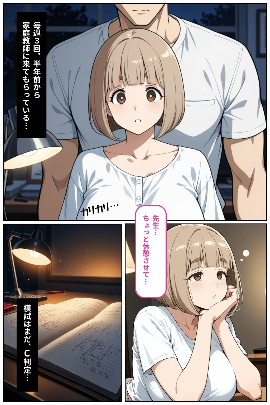 娘の家庭教師に種付けされまくった巨乳母娘の話[はらませ堂] - PAGE 004