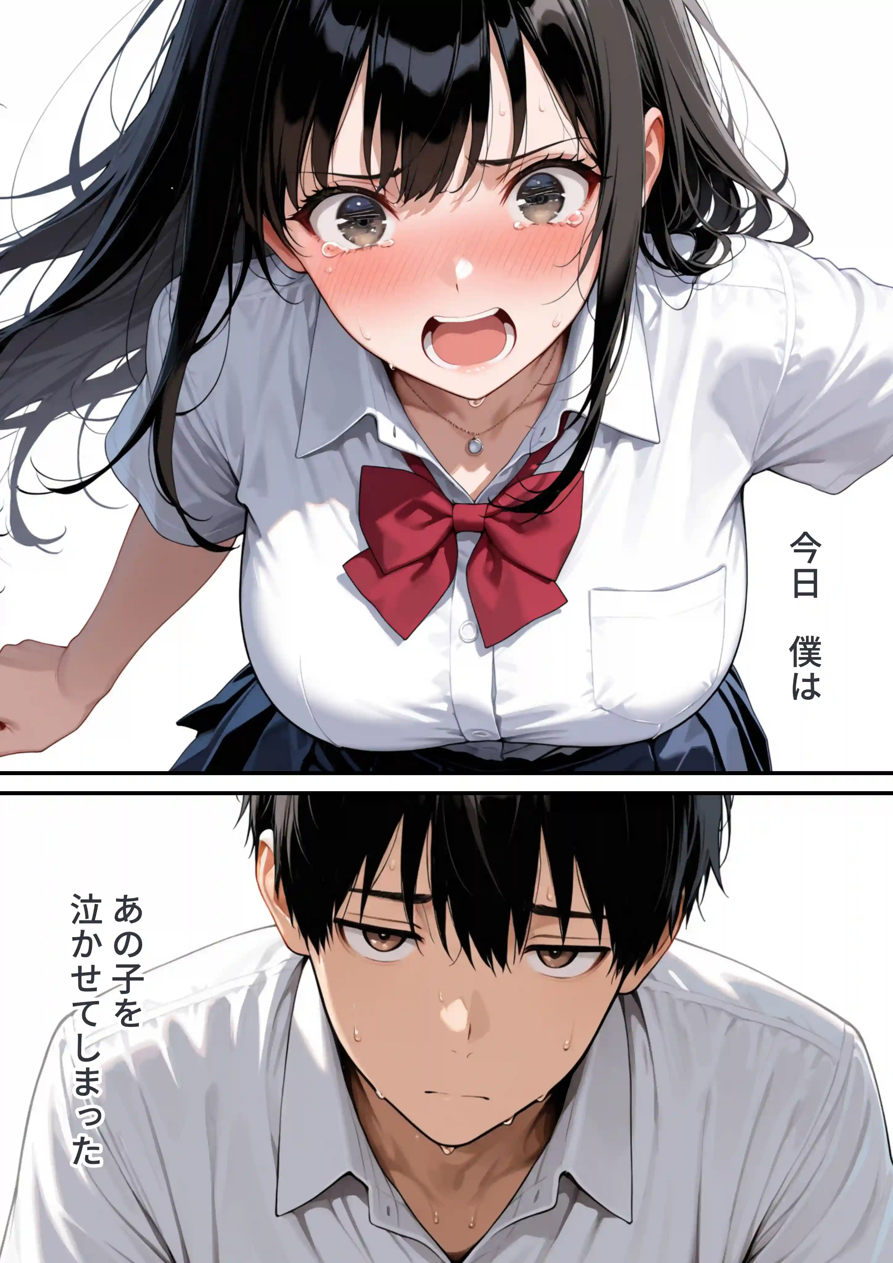 毎日猛アタックしてくる爆乳幼馴染にやっと告白して  僕の妄想イチャラブセックスに付き合ってもらった話[みるみるぱにっく！] - PAGE 002