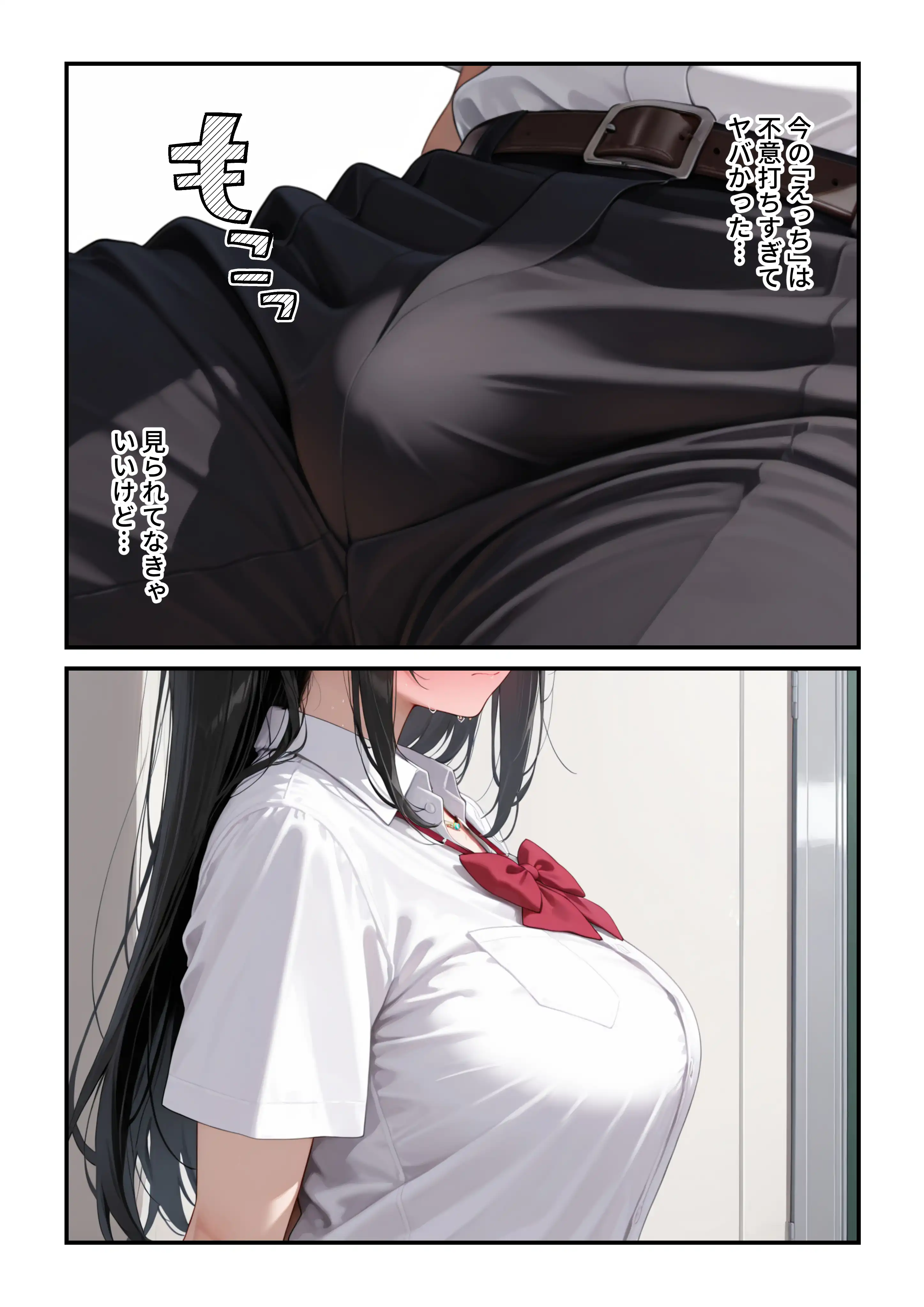 毎日猛アタックしてくる爆乳幼馴染にやっと告白して  僕の妄想イチャラブセックスに付き合ってもらった話[みるみるぱにっく！] - PAGE 009