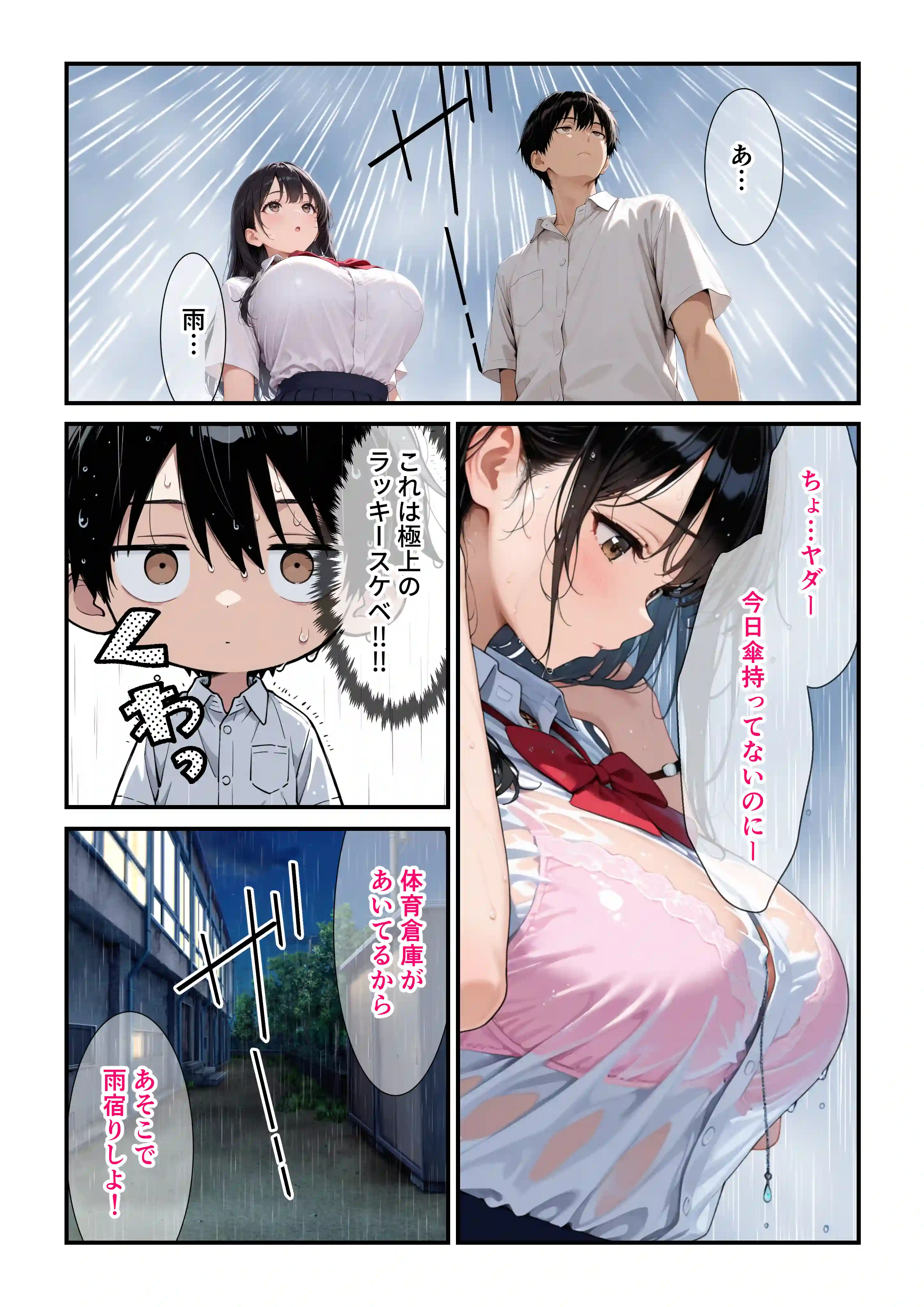 毎日猛アタックしてくる爆乳幼馴染にやっと告白して  僕の妄想イチャラブセックスに付き合ってもらった話[みるみるぱにっく！] - PAGE 013