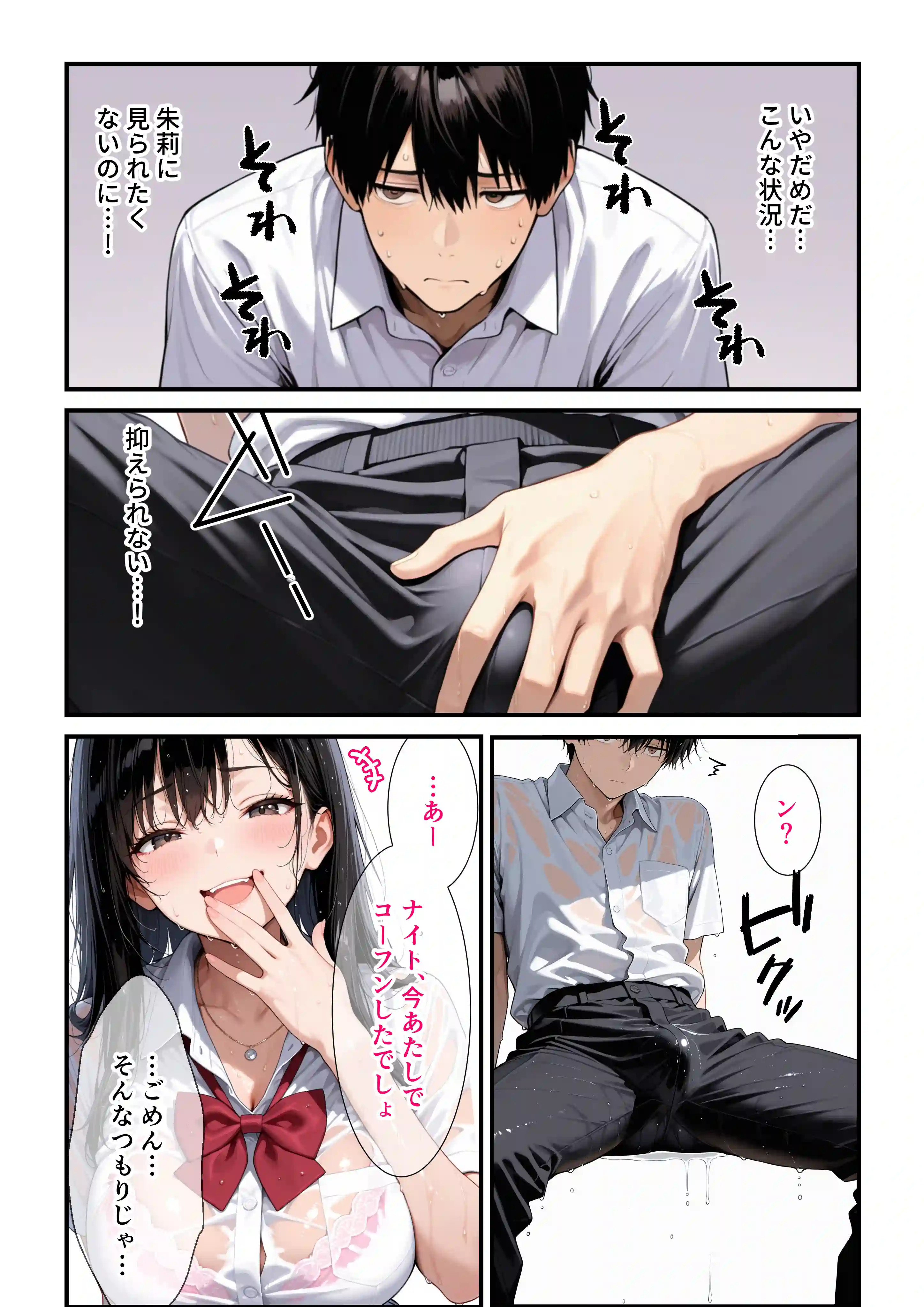毎日猛アタックしてくる爆乳幼馴染にやっと告白して  僕の妄想イチャラブセックスに付き合ってもらった話[みるみるぱにっく！] - PAGE 015