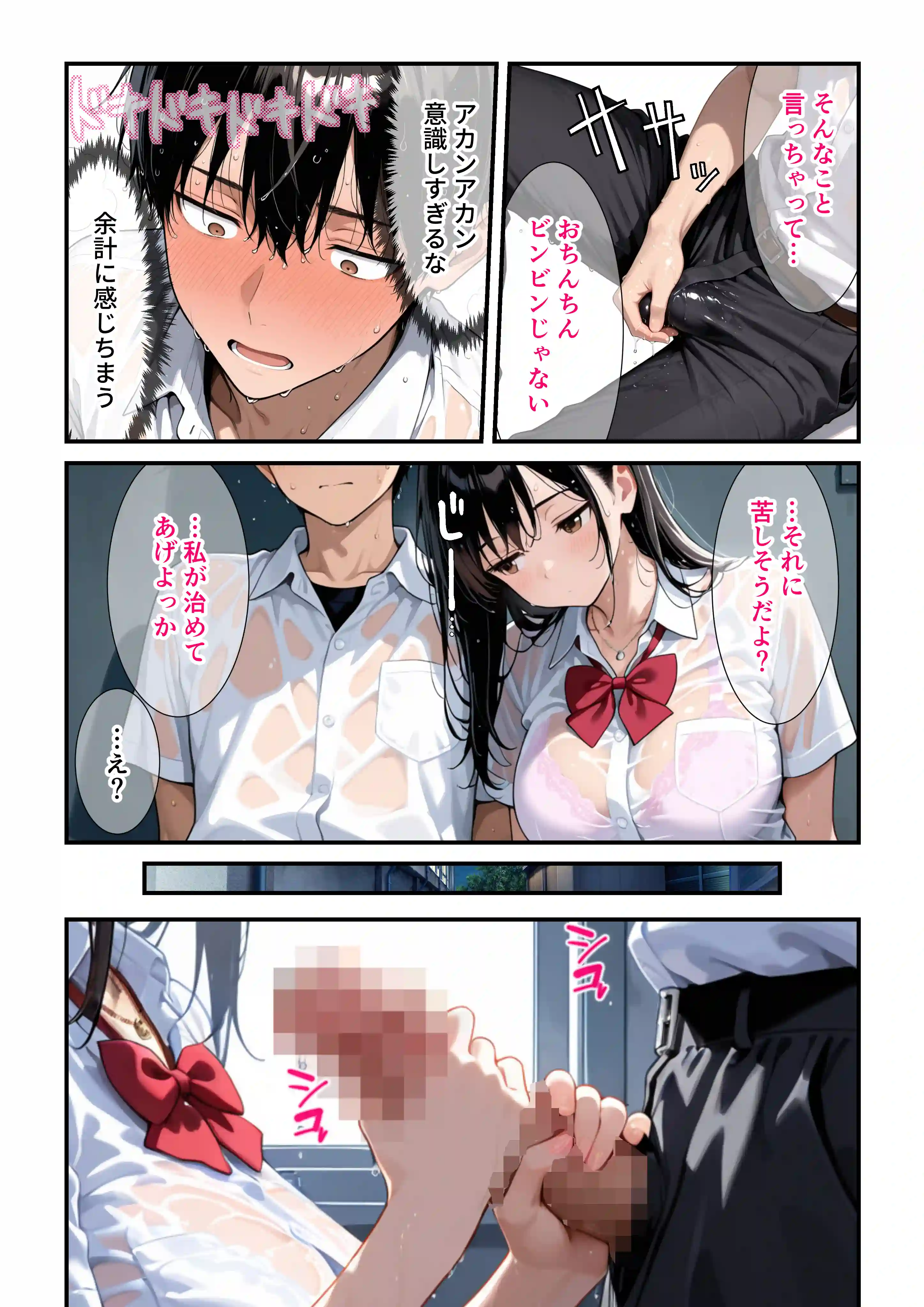 毎日猛アタックしてくる爆乳幼馴染にやっと告白して  僕の妄想イチャラブセックスに付き合ってもらった話[みるみるぱにっく！] - PAGE 016