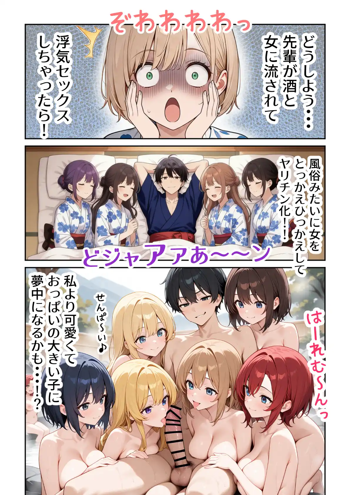 大好きな風俗嬢が新卒OLとして俺の部下になった話2 こっそり中出し社員旅行編 - PAGE 011