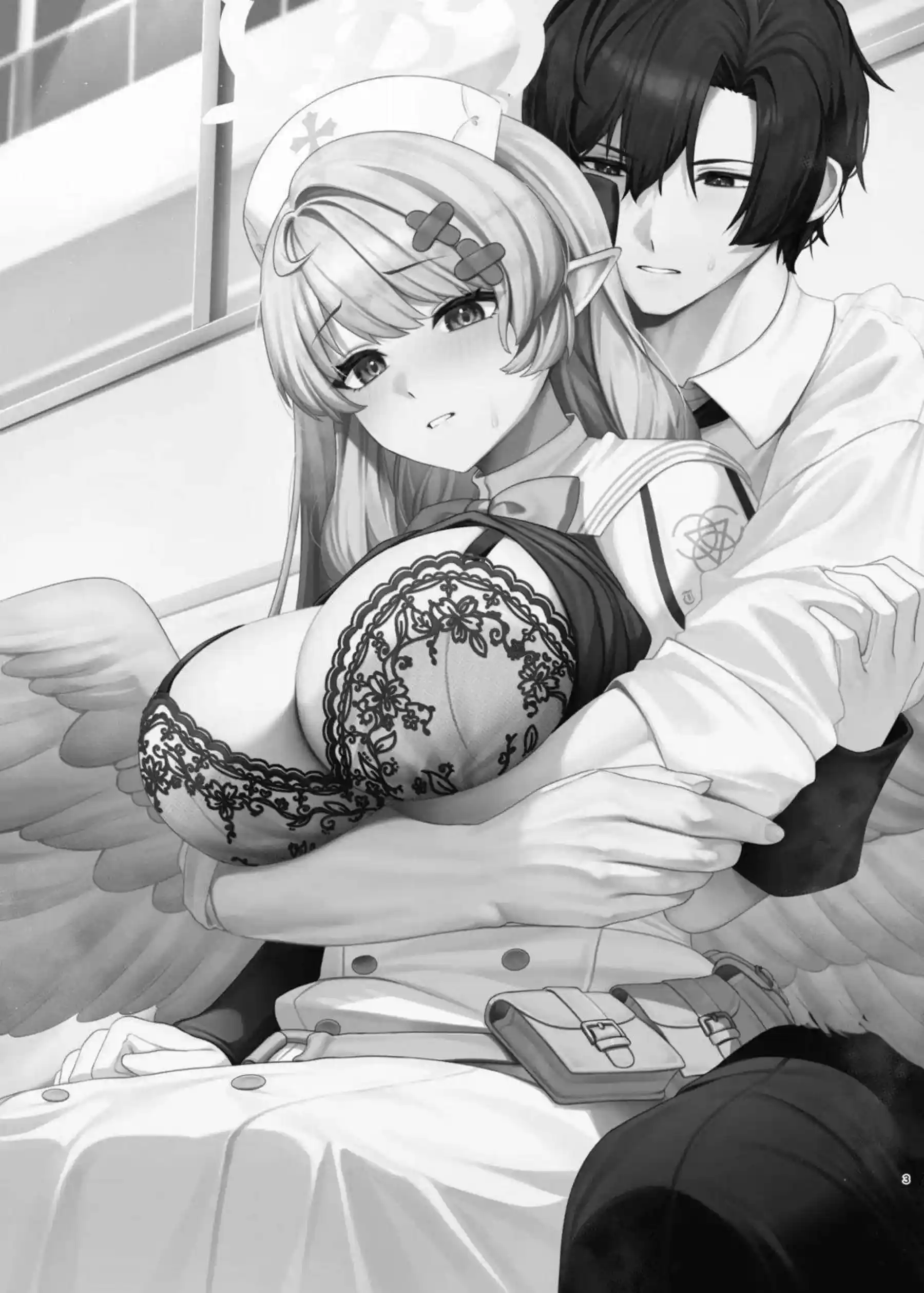 ミネが先生に体を預ける！ 甘い関係が深まる！ - PAGE 002