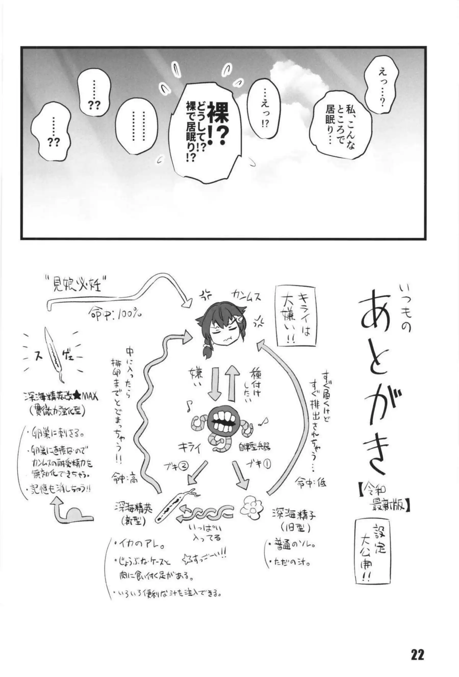 迅鯨が触手に絡め取られ巨乳を揉みしだかれる！ 体を好き放題に使われ感じてしまう！ - PAGE 021