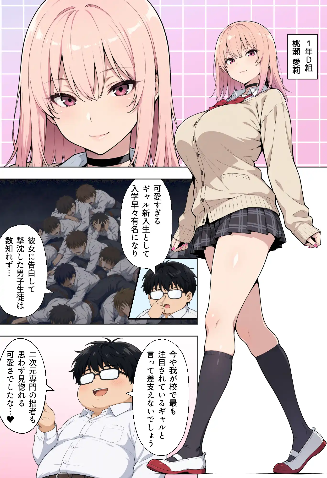 童貞の俺が性実習の授業であざとい系後輩ギャルと遺伝子相性SSSだった件[ベビーリーフ工房] - PAGE 004