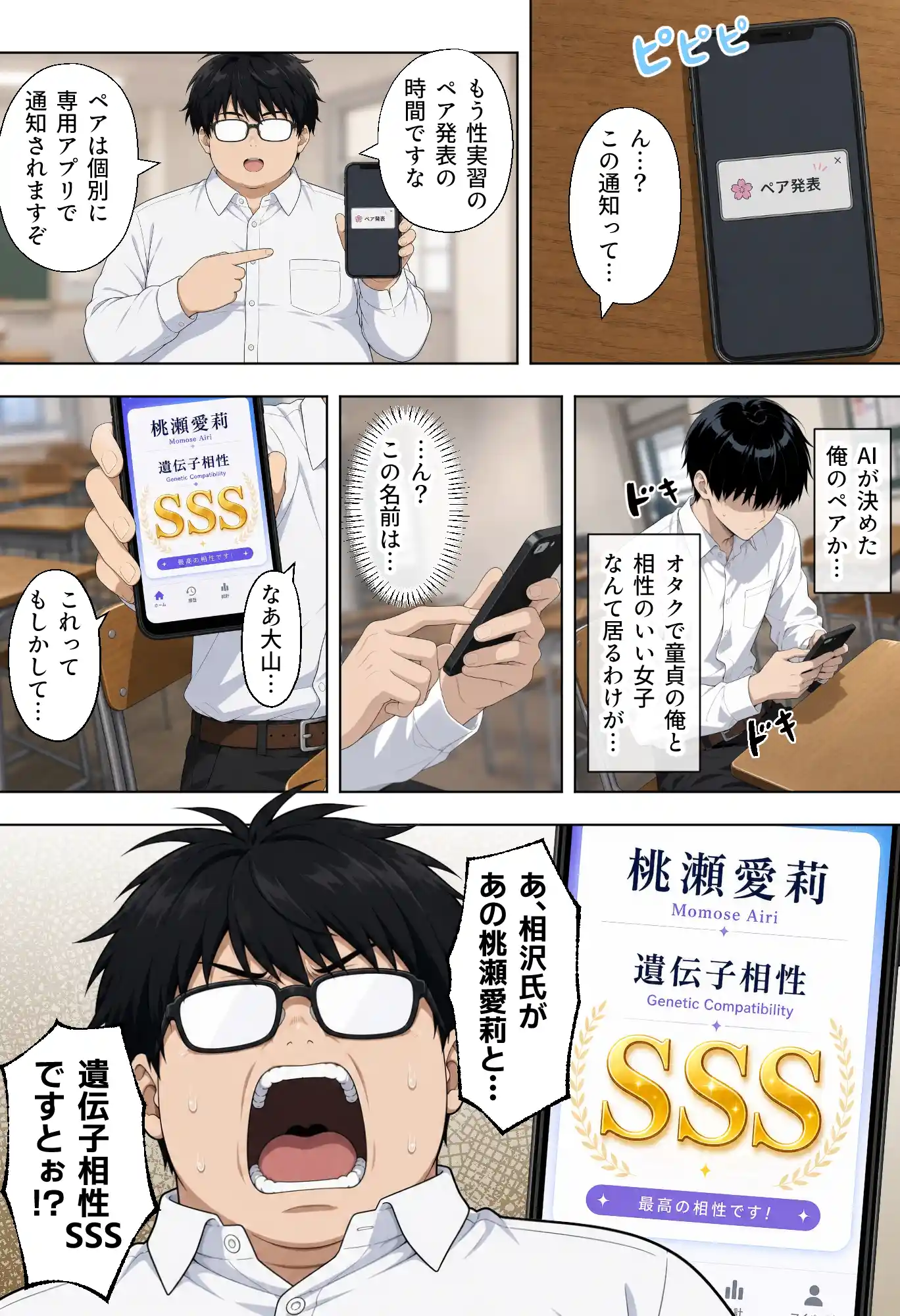童貞の俺が性実習の授業であざとい系後輩ギャルと遺伝子相性SSSだった件[ベビーリーフ工房] - PAGE 005