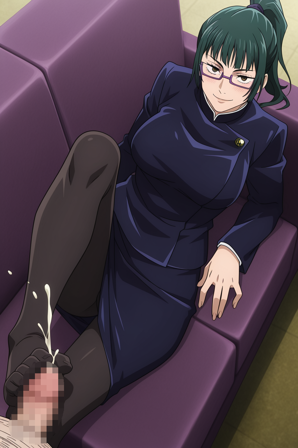 【オリジナル】逆バニーコスの禪院真希を犯す！裸エプロンやコスプレも楽しめる！ - PAGE 005