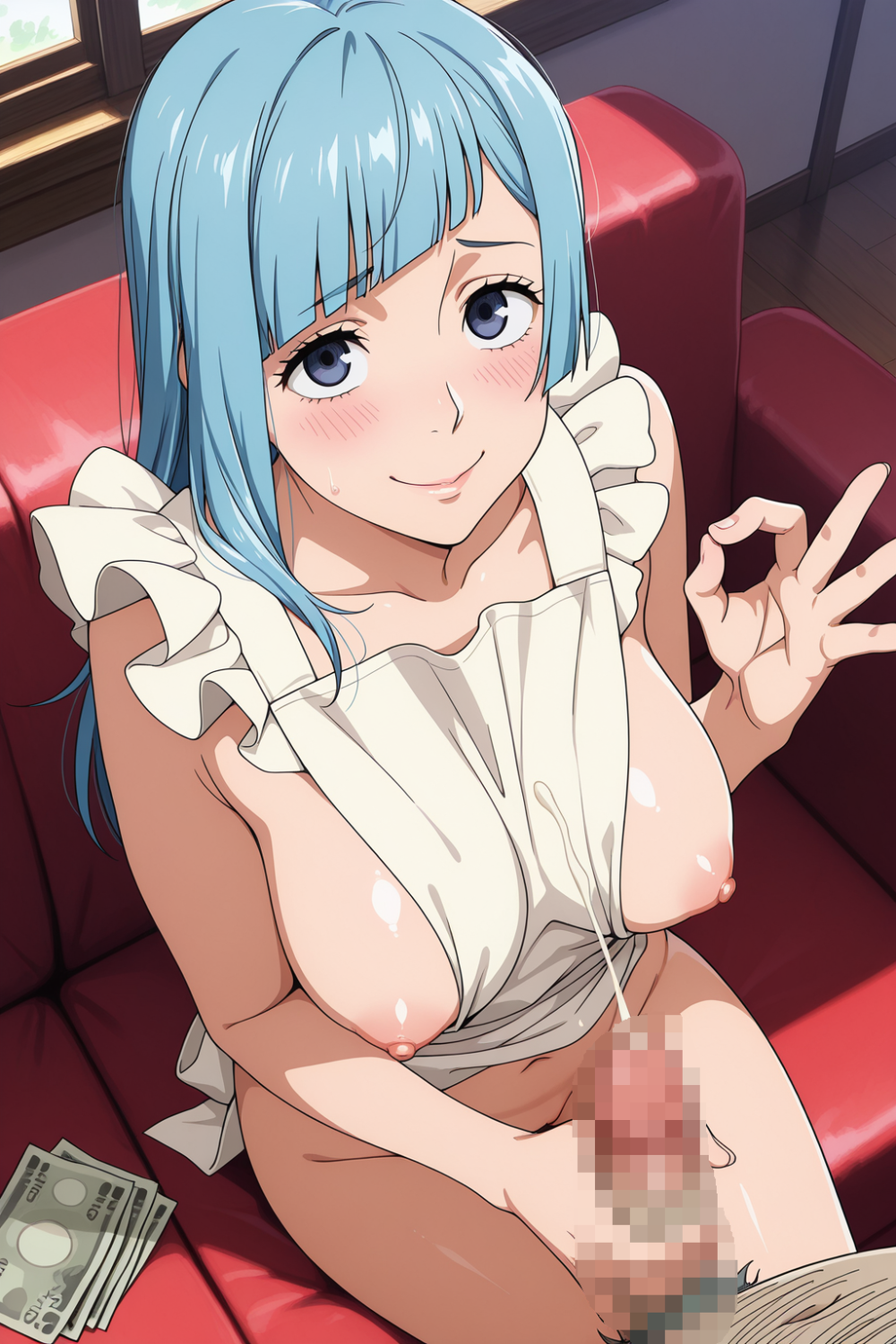 【オリジナル】エロコスで三輪霞がセックスしまくり！フェラやぶっかけがたまらない！ - PAGE 015