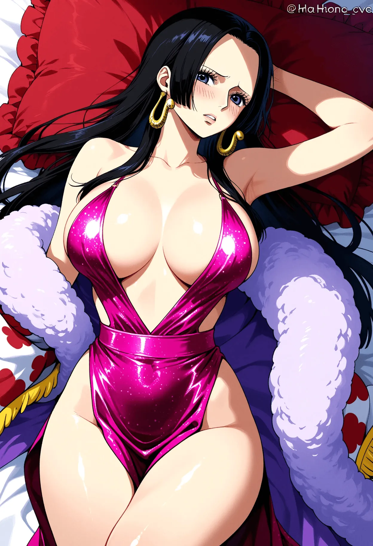 【オリジナル】ボア・ハンコックのエロボディを堪能！爆乳を揺らしながら突かれまくる！ - PAGE 003