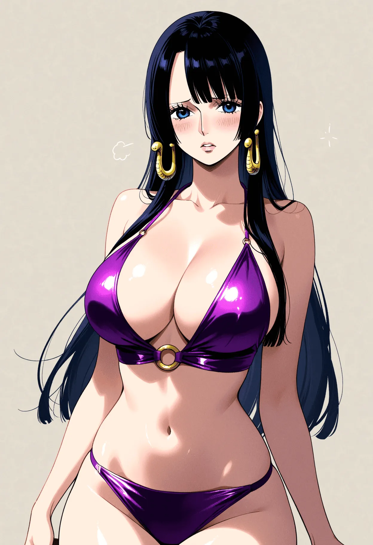 【オリジナル】ボア・ハンコックのエロボディを堪能！爆乳を揺らしながら突かれまくる！ - PAGE 004