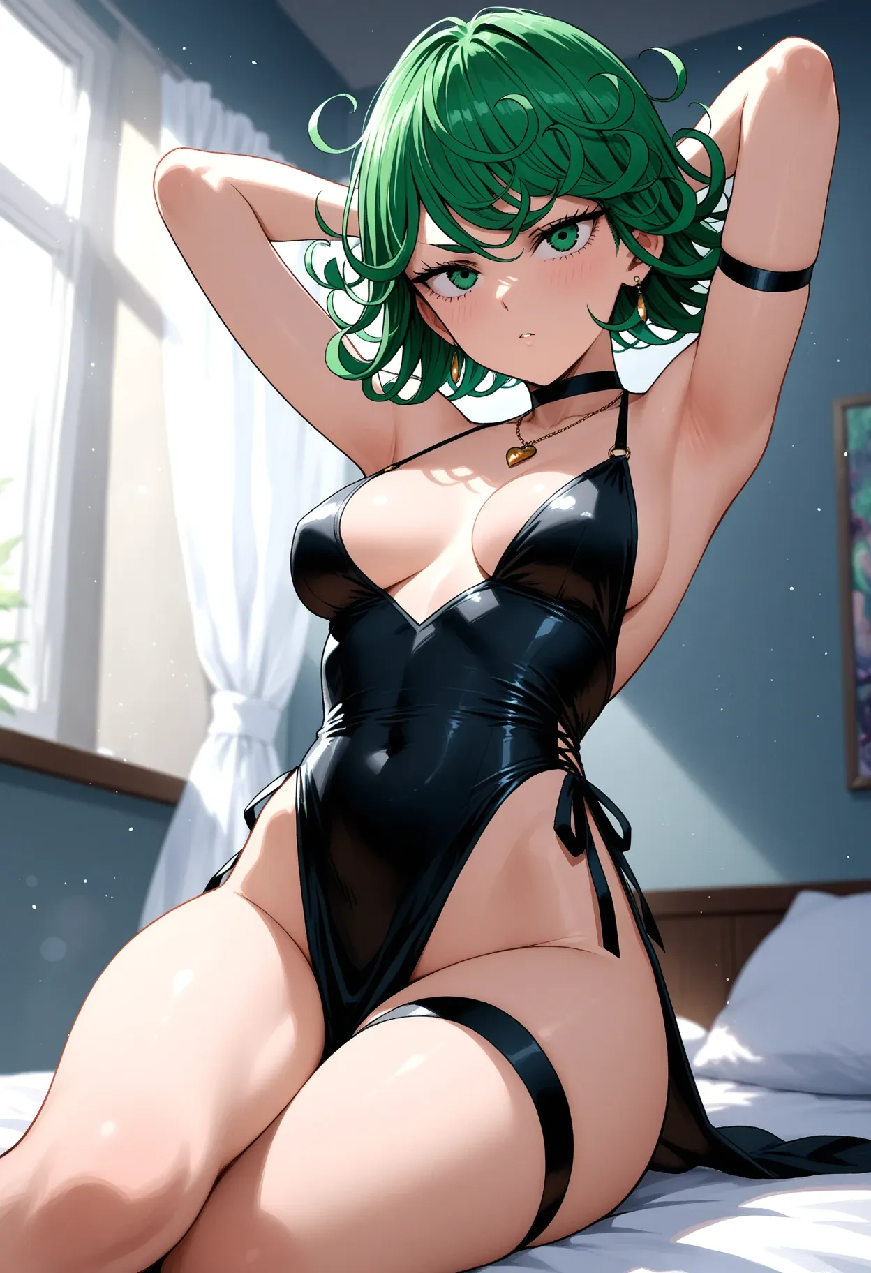 【オリジナル】生意気なメスガキタツマキをデカチンでわからせ調教開始！ - PAGE 005