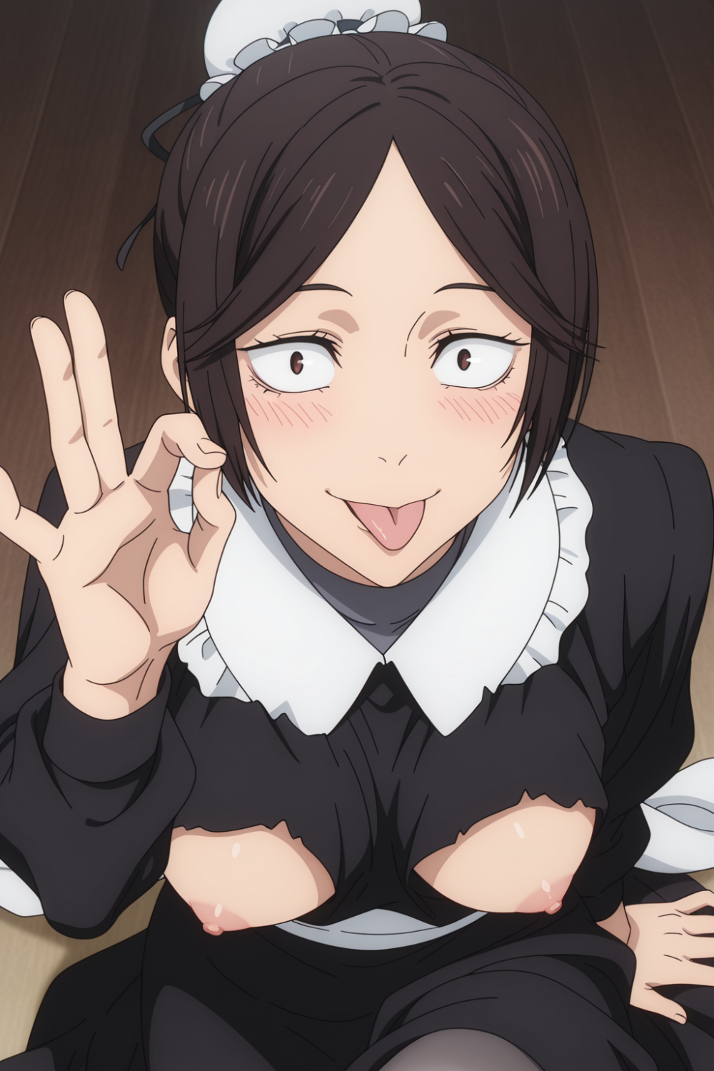 【オリジナル】黒井美里がコスプレしちゃってエロ顔！アヘ顔もキマっていて最高！ - PAGE 002